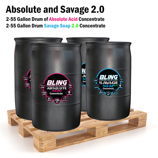 Absolute Acid and Savage Soap 2.0 Pallet