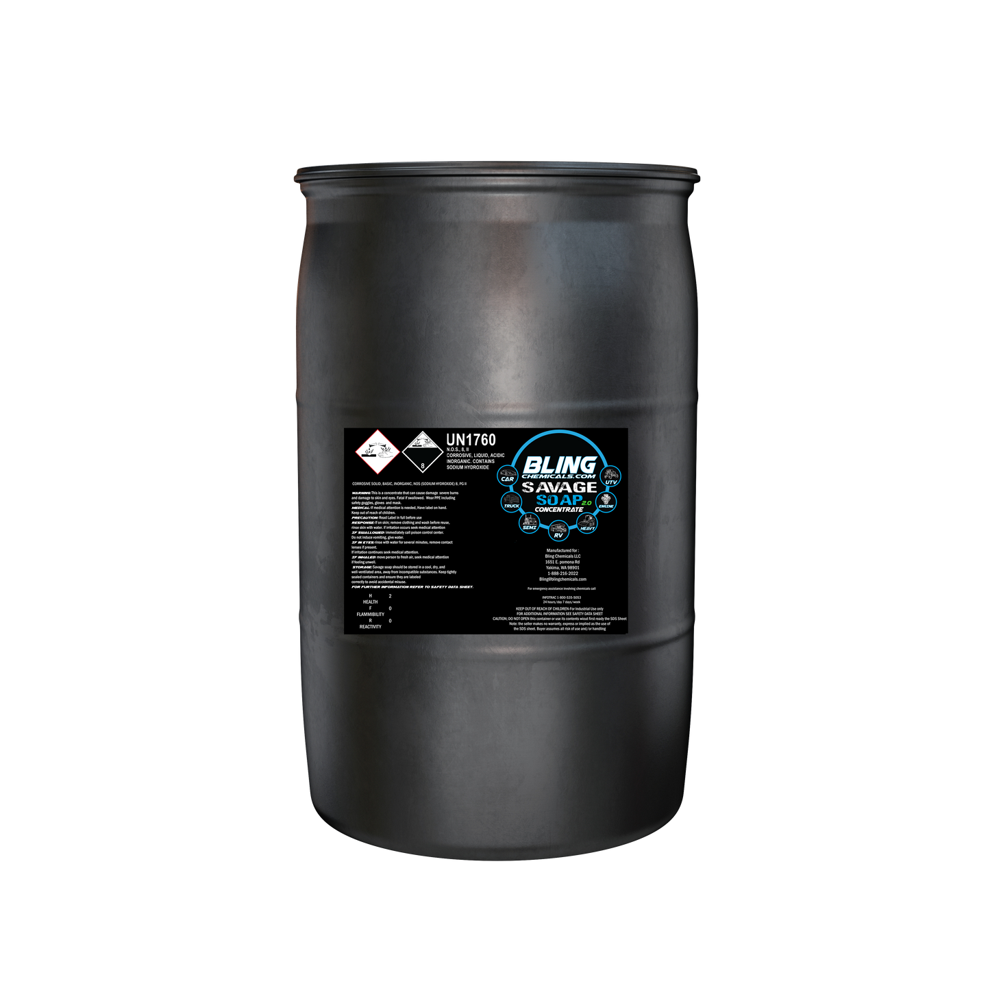 2-Step Touchless Vehicle Wash Kits